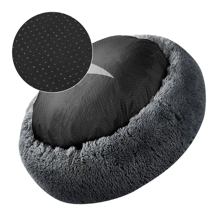 Liwopet FLUFFNEST - Cozy, Plush Donut Bed for Dogs & Cats