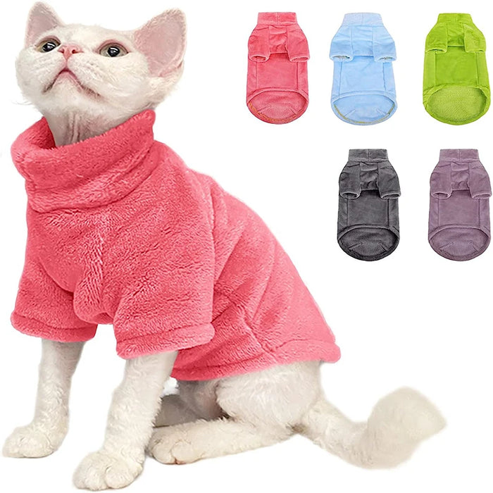 Liwopet SNUGGLESWEATER - Cozy Winter Apparel for Cats and Small Dogs