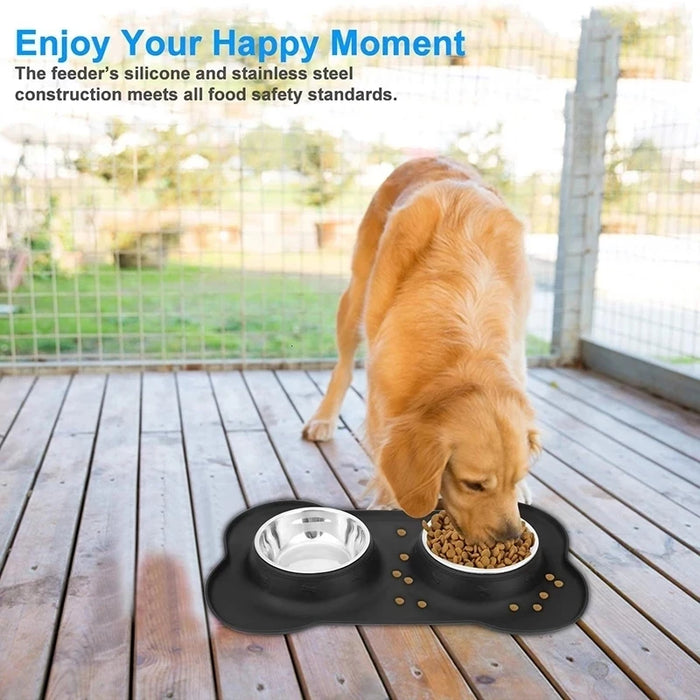 Liwopet HYDRAPAWS Dual Feeding Station - Hydrate and Nourish Your Pet with Ease
