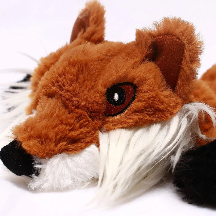 Liwopet FLATSQUEAK Critters - Squeaky Fun with Foxes and Badgers