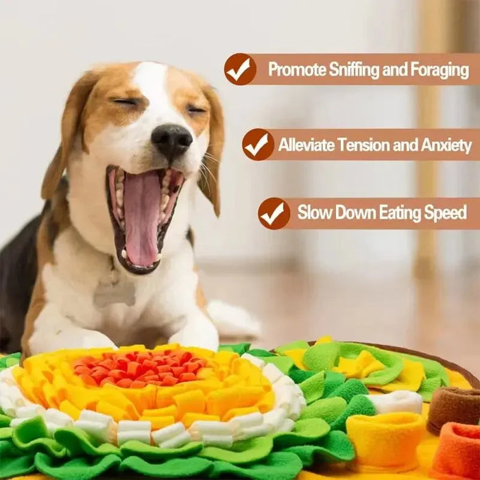 Liwopet SNIFFPLAY Mat - Mental Stimulation and Fun Feeding for Your Pets