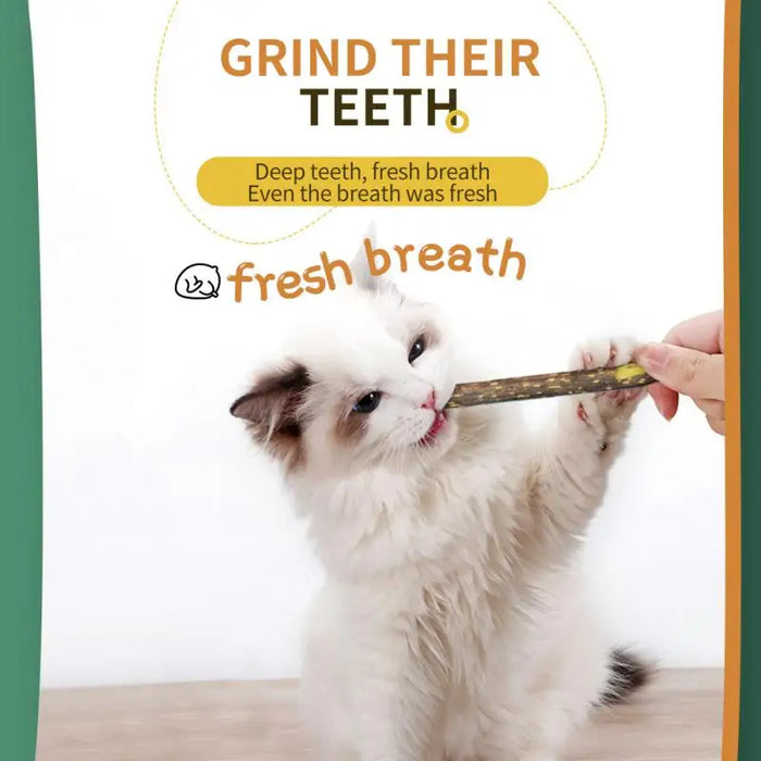Liwopet PURRMINT Sticks - Natural Dental Delights for Your Cat